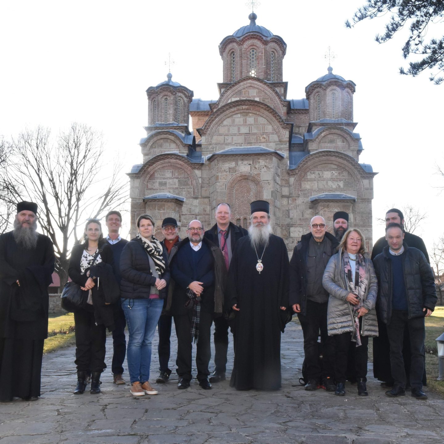 Званична посета аустријских новинара Његовој Светости Патријарху српском Господину Господину Порфирију  и Преосвећеном Епископу рашко-призренском Господину Теодосију  22.-27. фебруара 2022. године