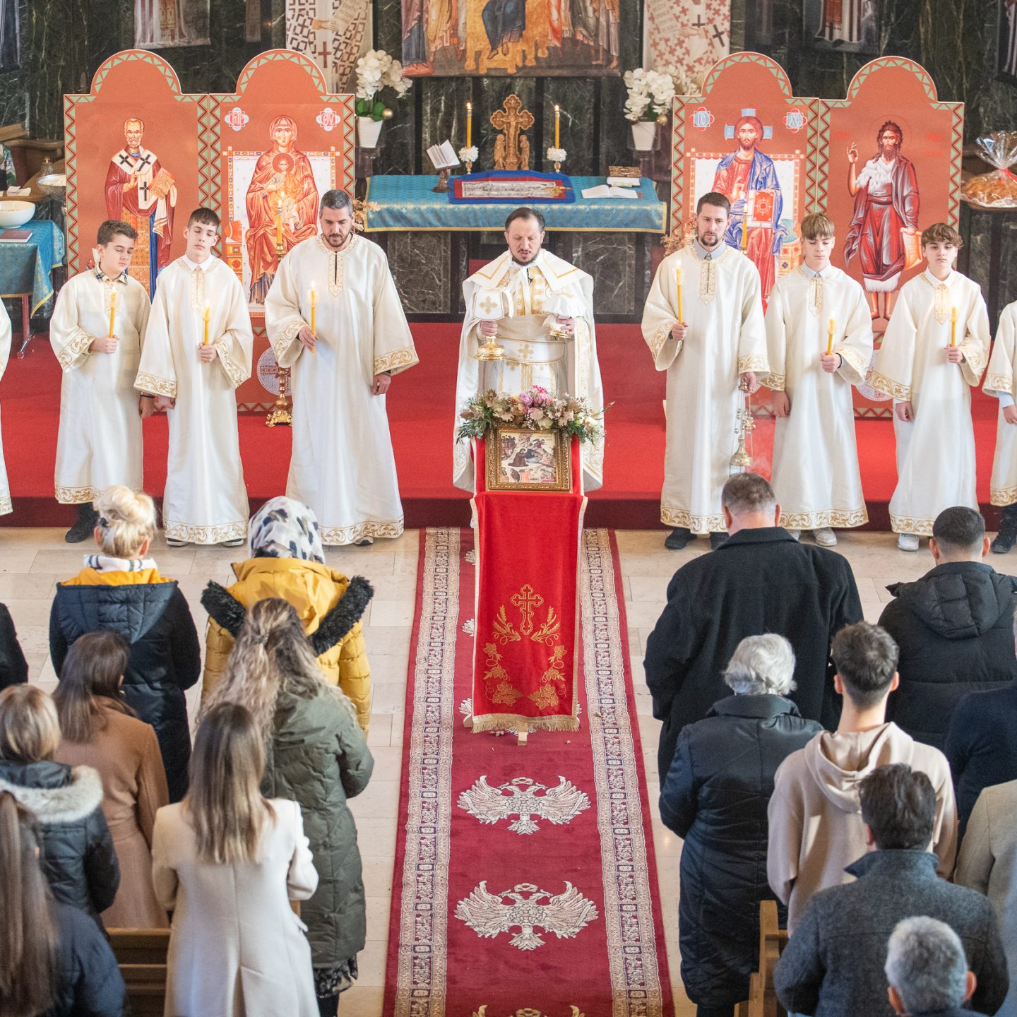 Божић и Бадње вече у парохији санктгаленској